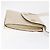 Céline Borsa a Spalla in Tela Macadam CELINE in Pelle PVC Bianco e Oro Auth 171965 D'oro - vista 4