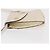 Céline Borsa a Spalla in Tela Macadam CELINE in Pelle PVC Bianco e Oro Auth 171965 D'oro - vista 5