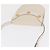 Céline Borsa a Spalla in Tela Macadam CELINE in Pelle PVC Bianco e Oro Auth 171965 D'oro - vista 6
