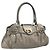 Borsa a mano Gancini in pelle Salvatore Ferragamo oro Auth ka2356 D'oro