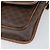 Céline Borsa a spalla circolare in tela Macadam CELINE in pelle PVC marrone oro Auth 171041 D'oro - vista 10
