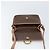 Céline Borsa a spalla circolare in tela Macadam CELINE in pelle PVC marrone oro Auth 171041 D'oro - vista 15