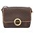 Céline Borsa a spalla circolare in tela Macadam CELINE in pelle PVC marrone oro Auth 171041 D'oro - vista 2