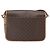 Céline Borsa a spalla circolare in tela Macadam CELINE in pelle PVC marrone oro Auth 171041 D'oro - vista 3