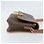 Céline Borsa a spalla circolare in tela Macadam CELINE in pelle PVC marrone oro Auth 171041 D'oro - vista 4