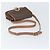 Céline Borsa a spalla circolare in tela Macadam CELINE in pelle PVC marrone oro Auth 171041 D'oro - vista 7