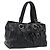 BALLY Borsa a mano in pelle nera Auth ti3771 Nero