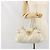 Borsa a mano in pelle bianca e oro Salvatore Ferragamo Auth bs33230 Bianco D'oro - vista 25