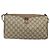 Borsa Sherry Line GG Supreme Web di GUCCI in PVC beige e oro 89 02 017 Auth 169801 D'oro - vista 2