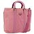 PRADA Borsa a Mano Nylon 2 in 1 Rosa Argento Auth hk3514