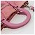 PRADA Borsa a Mano Nylon 2 in 1 Rosa Argento Auth hk3514 - vista 7