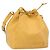 Noe LOUIS VUITTON Borsa a Spalla Petit Noé Epi Gialla M44109 LV Auth 171081 Giallo
