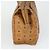 Borsa Tote MCM Logogram Vicetos PVC Marrone Oro Auth 169472 D'oro - vista 4