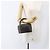 CHANEL Borsa Vanity Matelassé in Pelle di Agnello Marrone Scuro Oro CC Auth 170916 D'oro - vista 22