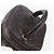 CHANEL Borsa Vanity Matelassé in Pelle di Agnello Marrone Scuro Oro CC Auth 170916 D'oro - vista 6