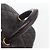 CHANEL Borsa Vanity Matelassé in Pelle di Agnello Marrone Scuro Oro CC Auth 170916 D'oro - vista 7