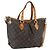 LOUIS VUITTON Borsa Tote Monogram Palermo PM M40145 LV Auth 171772 Monogramma