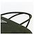 PRADA Borsa a mano in nylon khaki argento autentica ti3676 Cachi - vista 8