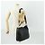 Borsa a spalla Gucci Bamboo in pelle 2 in 1 Nero Oro 001 1577 Auth 166021 D'oro - vista 23