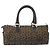 Céline Borsa a mano in tela Macadam C di CELINE marrone e oro Auth ti3721 D'oro - vista 2