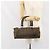 Céline Borsa a mano in tela Macadam C di CELINE marrone e oro Auth ti3721 D'oro - vista 22