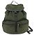PRADA Backpack Nylon Khaki Silver Auth 164855 Silvery - view 13