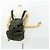 PRADA Backpack Nylon Khaki Silver Auth 164855 Silvery - view 28