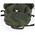 PRADA Backpack Nylon Khaki Silver Auth 164855 Silvery - view 6