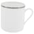 Hermès HERMES Schoendunkle Platinum Cup and Saucer Set of 2 Pottery Auth am10750SAV White  - view 21