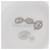 Hermès HERMES Schoendunkle Platinum Cup and Saucer Set of 2 Pottery Auth am10750SAV White  - view 32