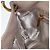 Borsa a mano Gancini in pelle beige e oro Auth BA10615 di Salvatore Ferragamo D'oro - vista 19