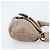 Borsa a mano Gancini in pelle beige e oro Auth BA10615 di Salvatore Ferragamo D'oro - vista 4