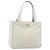 PRADA Tote Bag aus Nylon und Leder in Grau Silber authentisch ti3737 Braun