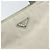 PRADA Tote Bag aus Nylon und Leder in Grau Silber authentisch ti3737 Braun - Ansicht 17