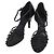CHANEL Pumps High Heels Leder 35 1/2 Schwarz CC Auth BA10766