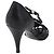 CHANEL Pumps High Heels Leder 35 1/2 Schwarz CC Auth BA10766 - Ansicht 3