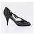 CHANEL Pumps High Heels Leder 35 1/2 Schwarz CC Auth BA10766 - Ansicht 4