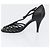 CHANEL Pumps High Heels Leder 35 1/2 Schwarz CC Auth BA10766 - Ansicht 5