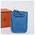 Hermès Pochette Vespa in pelle blu HERMES Auth 170911 - vista 21