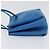 Hermès Pochette Vespa in pelle blu HERMES Auth 170911 - vista 6