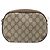 Borsa Sherry Line GG Supreme Web di GUCCI in PVC beige e oro 89 02 066 Auth BA10448 D'oro - vista 3