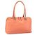 Bolso de mano FENDI de cuero rosa plata auténtico ti3638