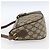 Borsa Sherry Line GG Supreme Web di GUCCI in PVC beige e oro 89 02 032 Auth BA10447 D'oro - vista 4