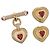 Ohrring Brosche Christian Dior aus Metall in Goldton Auth 169930V