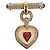 Ohrring Brosche Christian Dior aus Metall in Goldton Auth 169930V - Ansicht 2