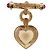 Ohrring Brosche Christian Dior aus Metall in Goldton Auth 169930V - Ansicht 3