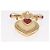 Ohrring Brosche Christian Dior aus Metall in Goldton Auth 169930V - Ansicht 7