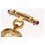 Ohrring Brosche Christian Dior aus Metall in Goldton Auth 169930V - Ansicht 9