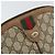Borsa Sherry Line GG Supreme Web di GUCCI in PVC beige e oro 68 02 047 Auth 172006 D'oro - vista 15