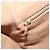 Gucci Borsa a mano Micro GG Supreme in PVC beige e oro 002 58 0219 Auth BA10396 D'oro - vista 19